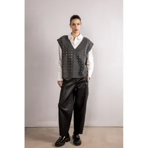 Women's sleeveless sweater Freeman T Porter Pray image-3