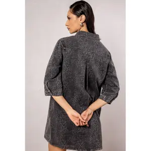 Women's denim dress Freeman T Porter Rolly image-2