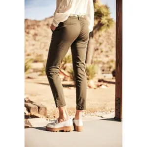 Damskie spodnie chino Freeman T Porter Claudia Felicita image-3