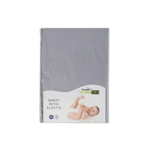 Fitted Sheet with Elastic for Baby FreeON 120x60 cm and 120x70x10 cm image-0