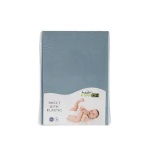 Fitted Sheet with Elastic for Baby FreeON 120x60 cm and 120x70x10 cm image-0