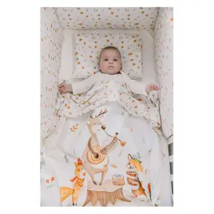 6-Piece Baby Bedding Set FreeON by Bubaba Forest Friends image-4