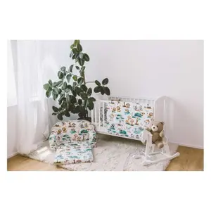 2-Piece Baby Bed Set FreeON by Bubaba Safari Kingdom image-3