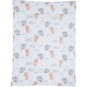 2-Piece Baby Bed Set FreeON by Bubaba Teddy In Clouds image-1