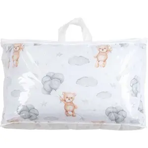 2-Piece Baby Bed Set FreeON by Bubaba Teddy In Clouds image-3