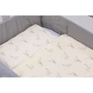 Conjunto de roupa de cama 2 peças bebé FreeON by Bubaba Elephants image-4