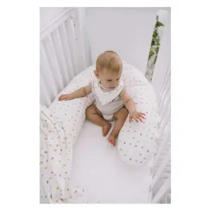 Pregnancy and Nursing Cushion for Babies FreeON by Bubaba Glitter Leafs image-3