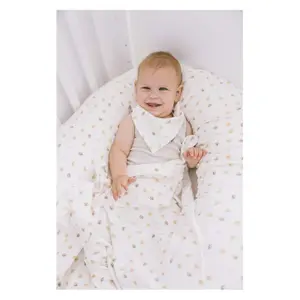 Pregnancy and Nursing Cushion for Babies FreeON by Bubaba Glitter Leafs image-4
