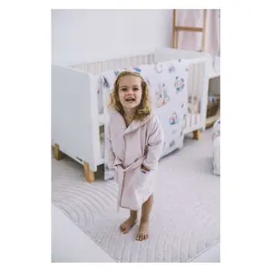 Children's bathrobe FreeON by Bubaba Pink Bunnys image-1