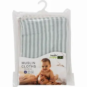 Baby Wipe FreeON by Bubaba Green Stripes image-1