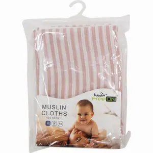 Baby Wipe FreeON by Bubaba Pink Stripes image-1