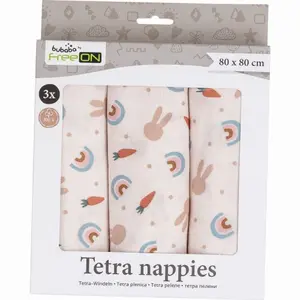 Baby diapers FreeON by Bubaba Carrots and Rainbow image-1
