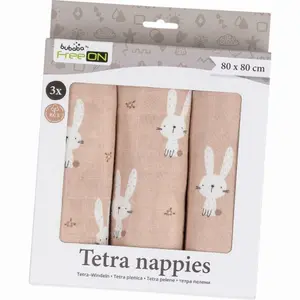 Baby diapers FreeON by Bubaba Beige Bunnys image-1