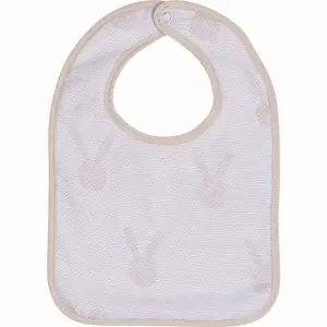 Baby bib FreeON by Bubaba Beige Bunnys image-0