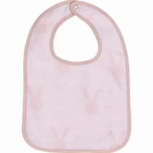Baby bib FreeON by Bubaba Pink Bunnys image-0