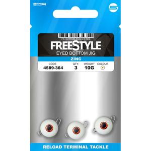 Têtes plombées Freestyle Eyed Bottom Jigs 14 g (x3) image-0