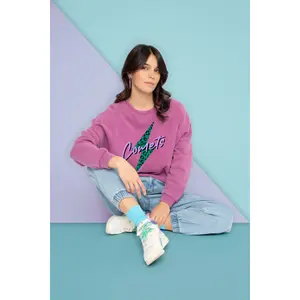 Sweatshirt femme French Disorder Cameron Washed Comets image-1