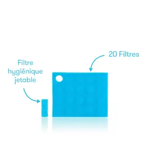 Nasal aspirator hygienic filter Frida image-1