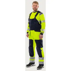 Hochsichtbare Stretch-Salopette Fristads Flamestat 1170 ATHF image-1