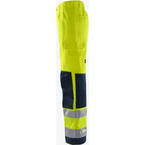 High visibility work trousers class 2 Fristads 2001 TH image-2