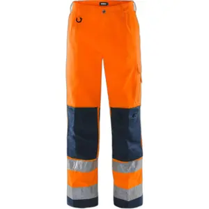 High visibility work trousers class 2 Fristads 2001 TH image-0