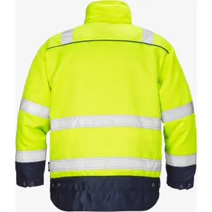 High-visibility work jacket Fristads Classe 3 444 PP image-1