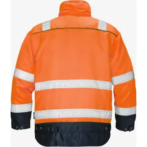 High-visibility work jacket Fristads Classe 3 444 PP image-1