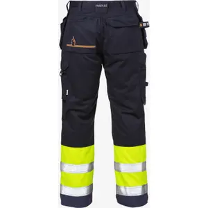 Class 1 high visibility work trousers Fristads 2074 ATHS image-1