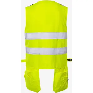 Class 2 high visibility safety vest Fristads 5075 ATHS image-1