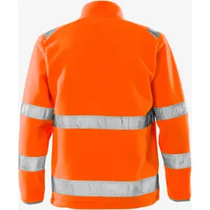 High visibility waterproof jacket class 3 Fristads 4400 FE image-1