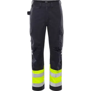 High visibility work trousers class 1 for women Fristads 2176 ATHS image-0
