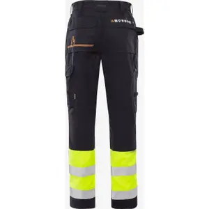 High visibility work trousers class 1 for women Fristads 2176 ATHS image-1