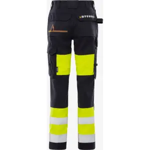High visibility work trousers class 1 for women Fristads 2776 ATHS image-1