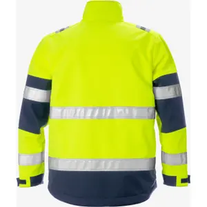 Class 2 high visibility waterproof jacket Fristads 4083 WYH image-1