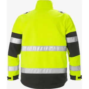 Class 2 high visibility waterproof jacket Fristads 4083 WYH image-1