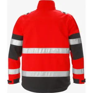 Class 2 high visibility waterproof jacket Fristads 4083 WYH image-1