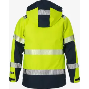 High visibility reflective hooded jacket Fristads Flame Gore-Tex Pyrad® 4095 GXE image-2