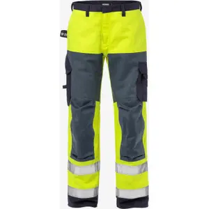 High visibility work trousers class 2 Fristads Flame 2585 FLAM image-0