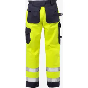 High visibility work trousers class 2 Fristads Flame 2585 FLAM image-1