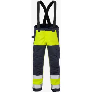 High-visibility bib overalls class 2 Fristads 2588 FLAM image-0