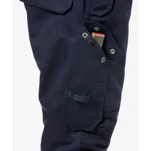 High visibility work coverall class 3 Fristads 8088 FLAM image-2