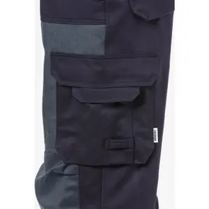 High visibility work trousers class 1 for women Fristads 2591 FLAM image-2