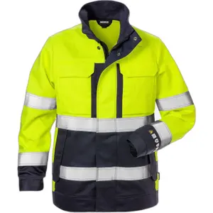 High visibility reflective jacket class 3 Fristads 4590 FLAM image-0