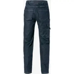 Women's denim work trousers Fristads Outdoor 2506 DCS image-1