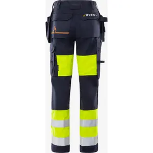 Spodnie robocze wysokiej widoczności klasa 1 damskie Fristads 2777 ATHS image-1