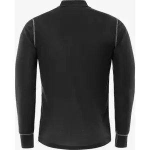 Long sleeve T-shirt with a short zip closure Fristads 789 OF image-1