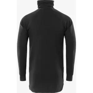 Long sleeve T-shirt with a short zip closure Fristads 742 PC image-1
