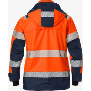 Women's high-visibility waterproof jacket Fristads Airtech® 4518 Gtt image-1