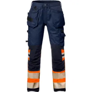 Class 1 high visibility work trousers Fristads Outdoor 2706 PLU image-0