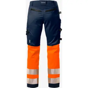 Class 1 high visibility work trousers Fristads Outdoor 2706 PLU image-1